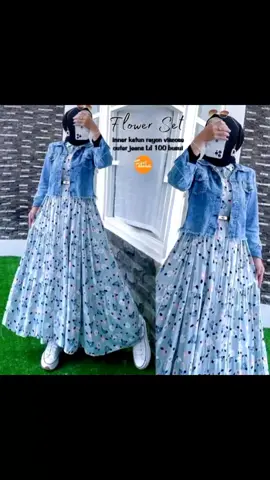 Cek SETELAN DRESS DAN OUTER JEANS MOTIF COMBINASI dengan harga Rp59.000. Dapatkan di Shopee sekarang! https://s.shopee.co.id/9f71Nqqy2L#foto