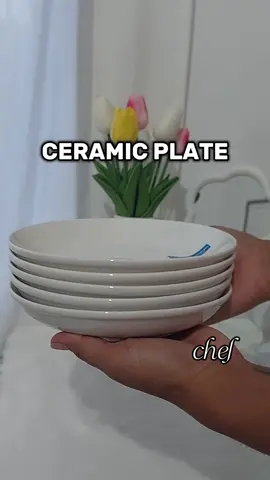 Baka nag hahanap kayo ng Ceramic na plato makapal na at matibay pa, pweding pwedi sa microwave. Nasa yellowe basket po natin yan, ibang size po meron din tayo. #ceramicplate #goodquality #Plate #Home #Ceramic #TikTokShopAffiliate #TikTokMomAffiliate 