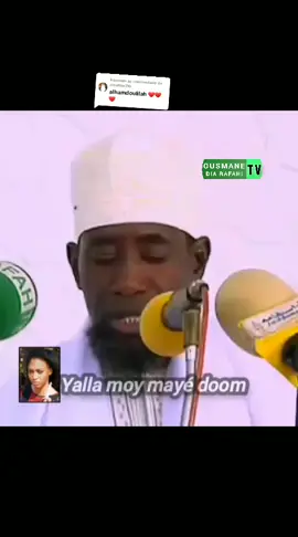 Réponse à @mbathie210 Yalla#moy#mayé#doom par#Serigne#akhmadou#rafahi#mbacke 