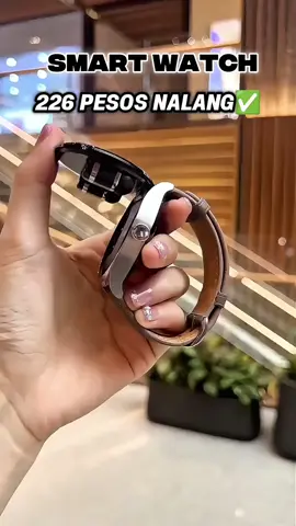 Smart watch na subrang GANDA at subrang AFFORDABLE 226 PESOS NALANG l✅✅‼️‼️#smartwatch #smartwatchviral #watch #smartwatches #watchformen #smartwatchmurah #foryou #trending #fyp 
