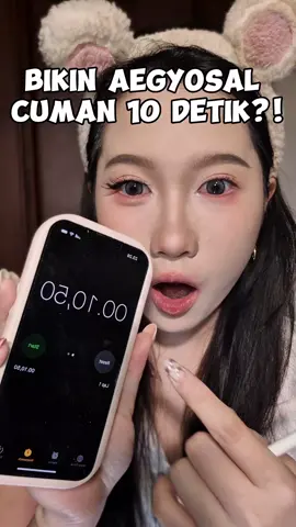 bikin aegyosal tercepatku! buat pemula kalian beli ini aja biar lebih gampang deh #aegyosal #makeuptutorial #douyinmakeup #urracxofficial @urracx.beauty 