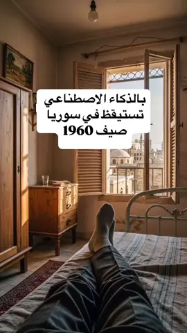 #استيقظ في #سوريا في #صيف #الستينات و #السبعينات ب #الذكاء_الاصطناعي #رحلة_عبر_الزمن #دمشق كما لم ترها من قبل