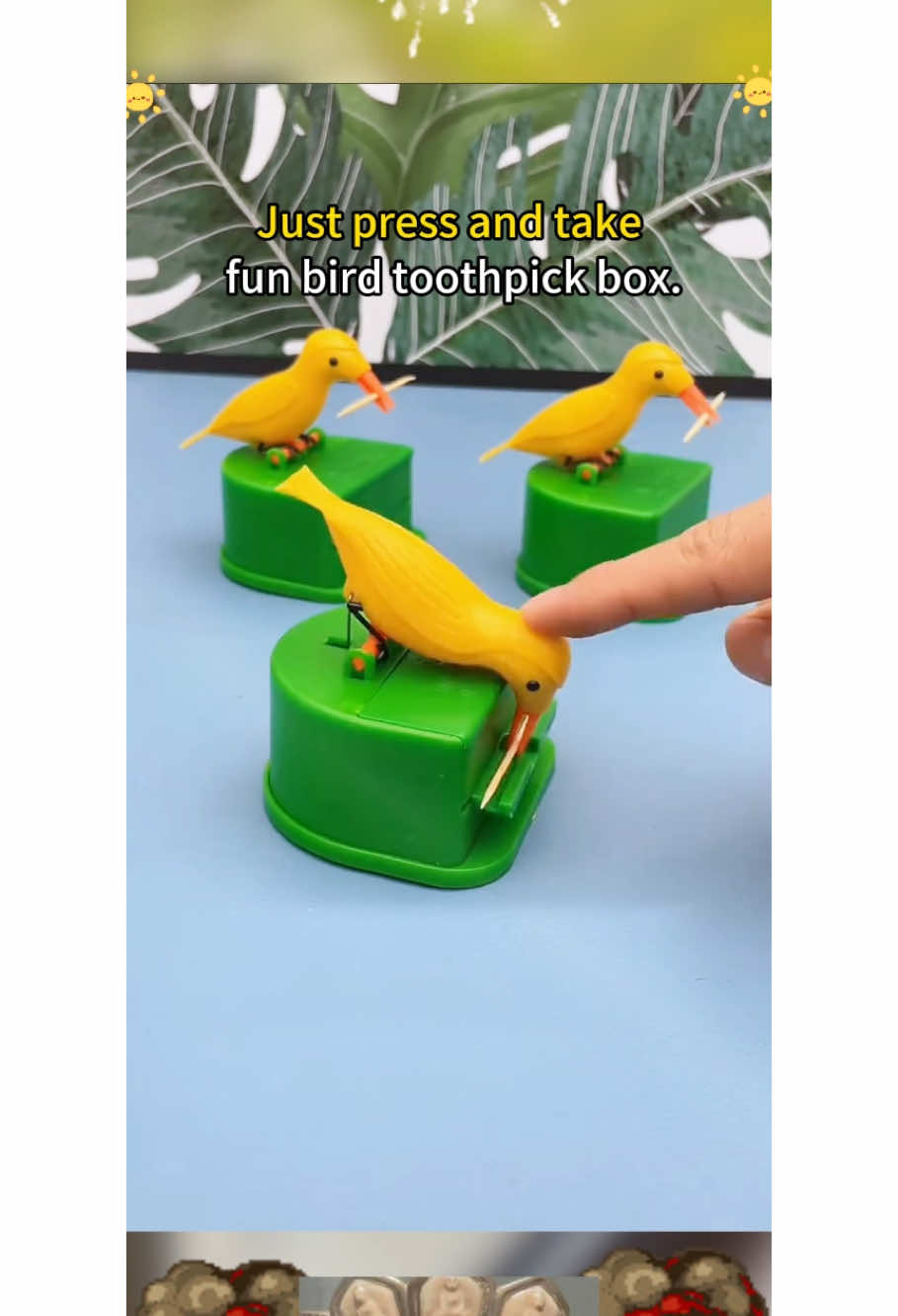 Can I play with this toothpick box for a day, do you believe it? If you don't believe me, I'll ask again#Little bird toothpick box#ShoVideCarnival#Springtok#TikTokShopBlackFriday #TikTokShopCyberMonday