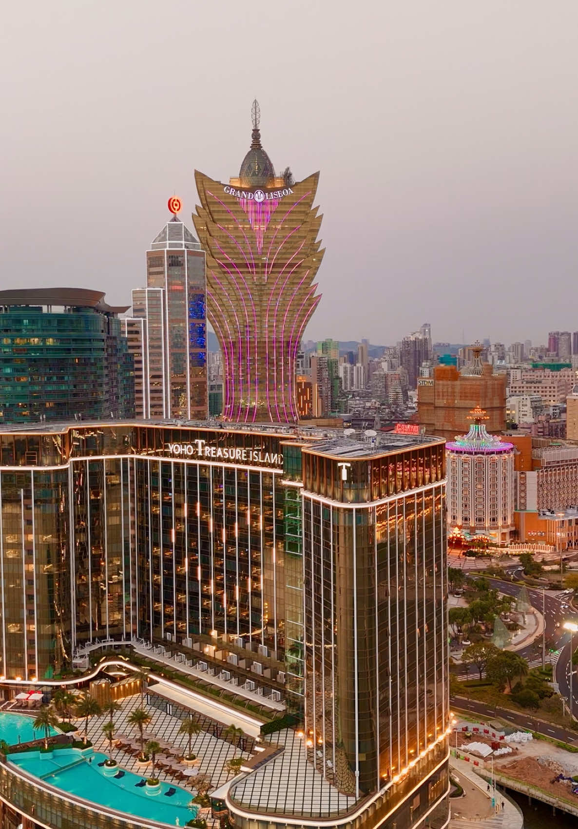 Welcome to Macau 🇲🇴 #❤️‍🔥 #droneshot #fyu #viralvideo #tiktokmacau🇲🇴 #pb06 #niceview 