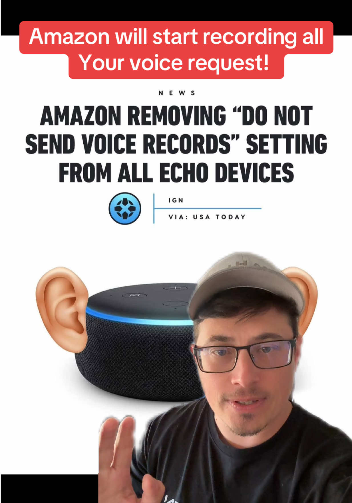 Amazon will be removing all #DoNotSendVoicrRecords settings from all echo devices! What’s your opinion on this? #kahlatalk #kahlatech 
