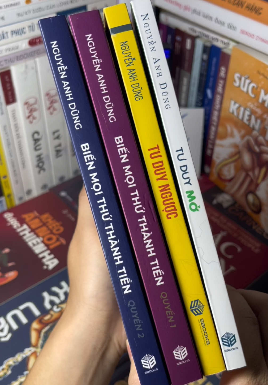 Combo 4 cuốn phát triển bản thân, tư duy tài chính #tiemsachhapata #hapatabooks #sach #sáchhay #tuduymo #tuduynguoc #tuduynguoctuduymo #bienmoithuthanhtien #bienmoithuthanhtienquyen2 