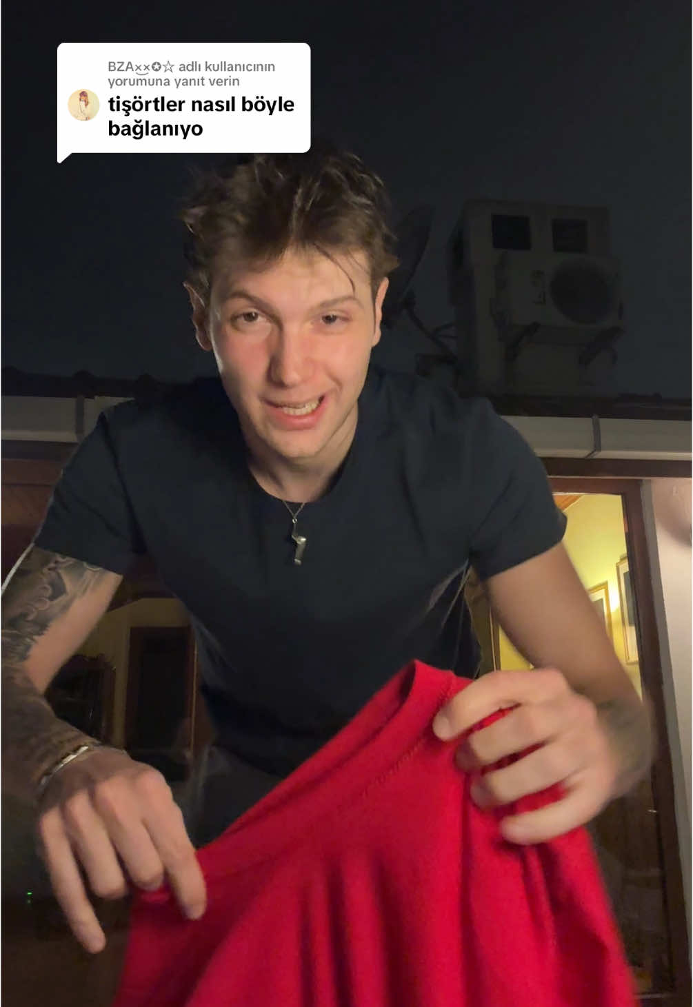 @BZA×͜×✪☆ adlı kullanıcıya yanıt veriliyor t shirtten maske KOMBİN ÖNERİSİDİR!! Üşütmeyiin diye 