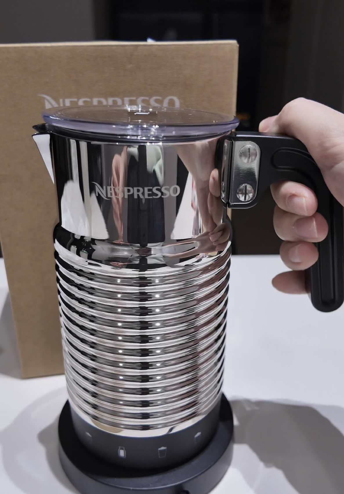 Đồ chơi mới siu siu thích #milkfrother  #matchalatte 