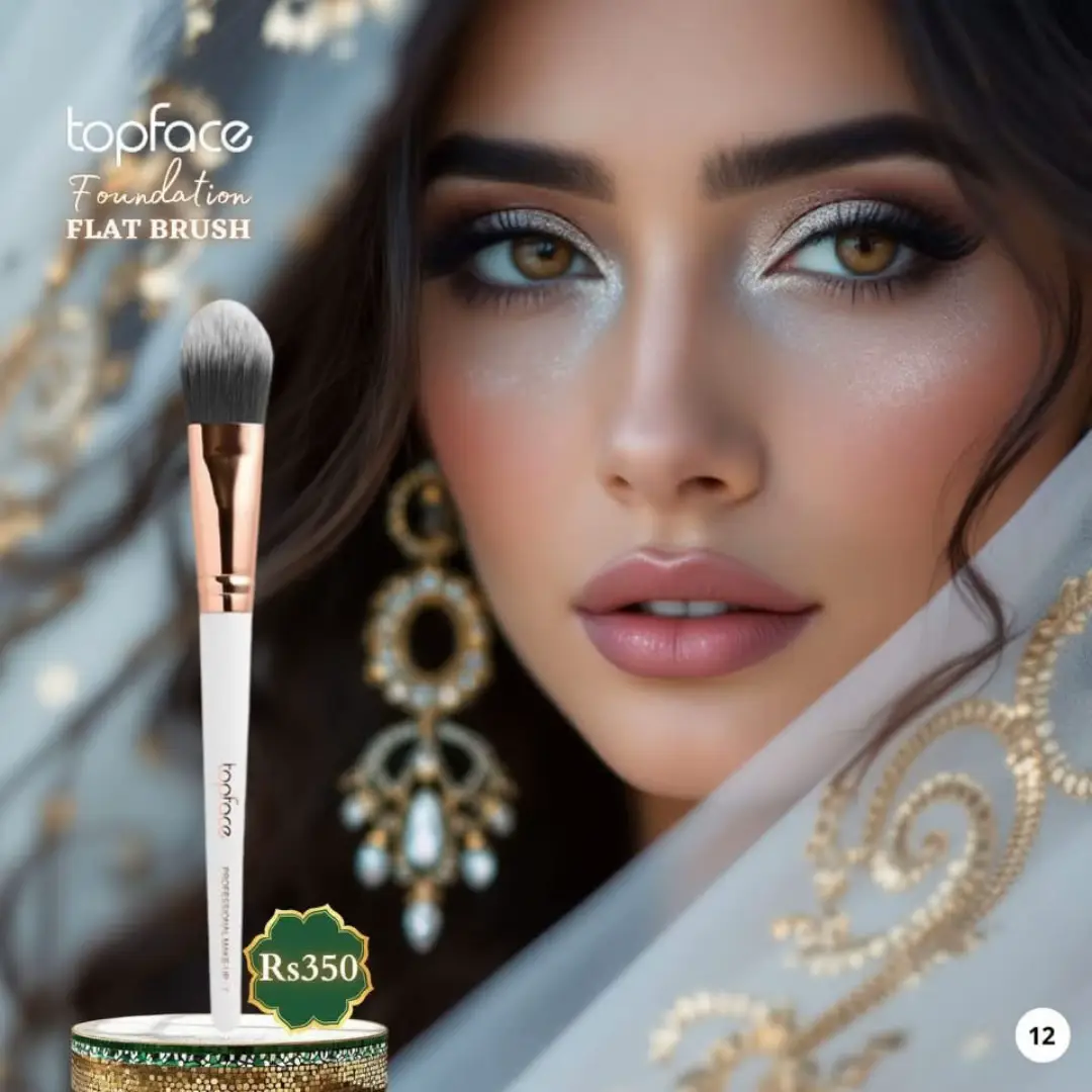 Top Face Flat Foundation Brush 07 Get a flawless finish with Topface Flat Foundation Brush 07. Its unique design effortlessly blends foundation for a natural look. Get a flawless finish with Topface Flat Foundation Brush 07. Its unique design effortlessly blends foundation for a natural look. Say goodbye to streaks and hello to flawless skin! #goldenroselescosmetiques #purelescosmetiques #goldenroseandpuremauritius #foundationbrush 