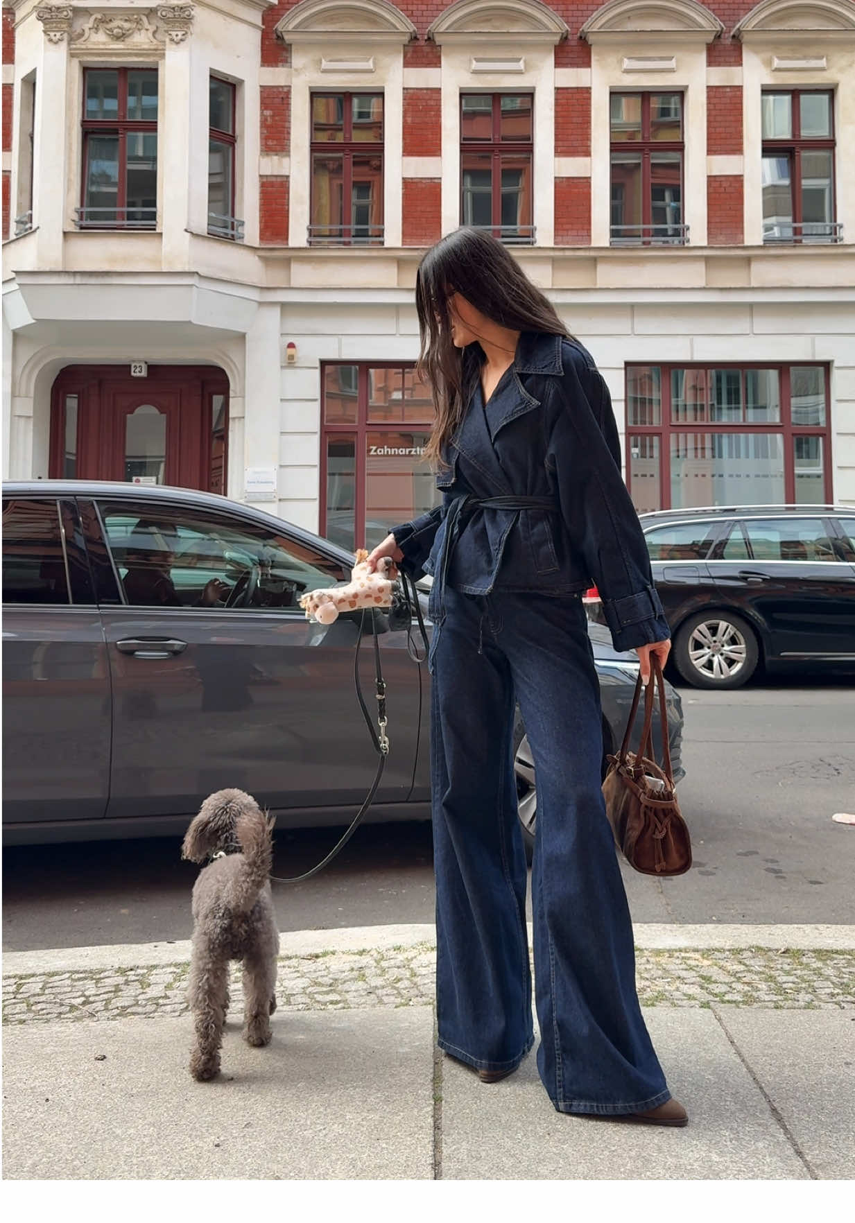 this denim on denim set from Mango #denimondenim #newinmango #denim 