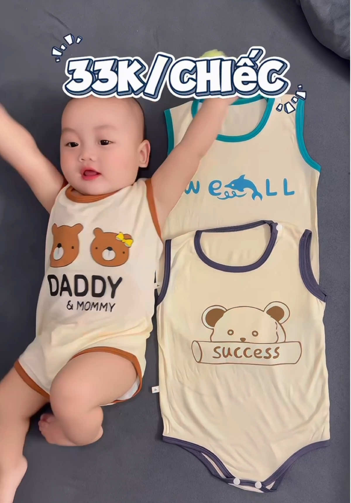 combo đẹp + rẻ + mát nha các mom ơi. 33k/c quá là hời luôn ý, combo 3c 99k  #metiger #embetiger #quanaotreem #quanaochobe #bodychip 