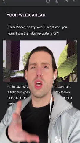 The astrology for the week of 3/24 is… WEIRD. And also rather EXPLOSIVE come the weekend.🔥🔥🔥 #astrology #spirituality #horoscope #forecast #zodiac #eclipse #mercury #venus #retrograde #cazimi #aries #pisces 