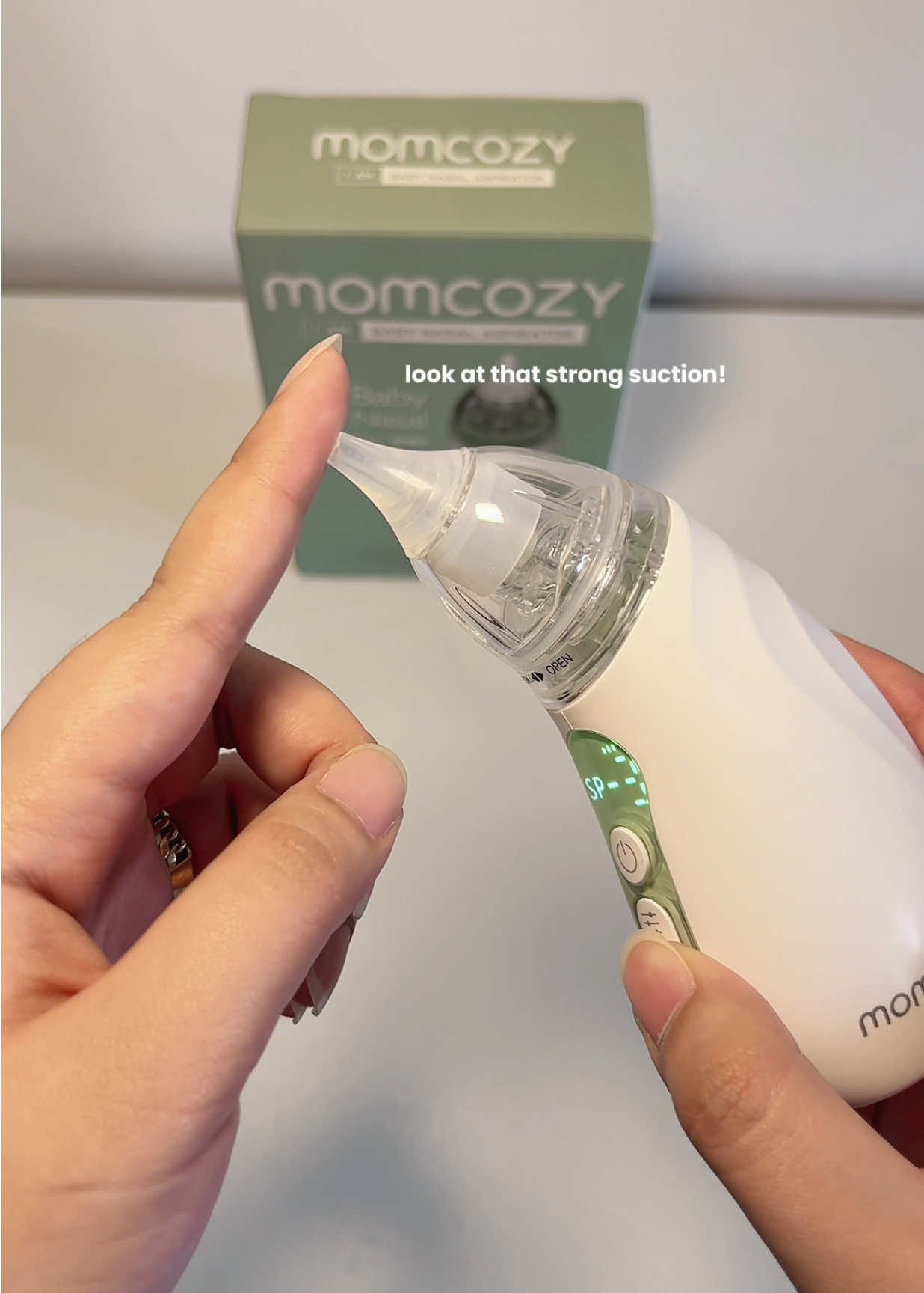 one of my best buys as a first time mom— this electric nasal aspirator from momcozy! super laki ng tulong nito pag may sipon ang baby ko. get yours now, mommies 🥰 @Momcozy-PH  #electricnasalaspirator #nasalaspirator #babyfinds #babyessentials #fyp #trending #viral 