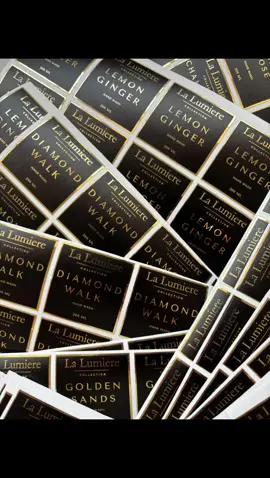 Guess what ?  😃  Our labels are now alcohol , oil and scratch resistant.  we are big on luxury 🖤