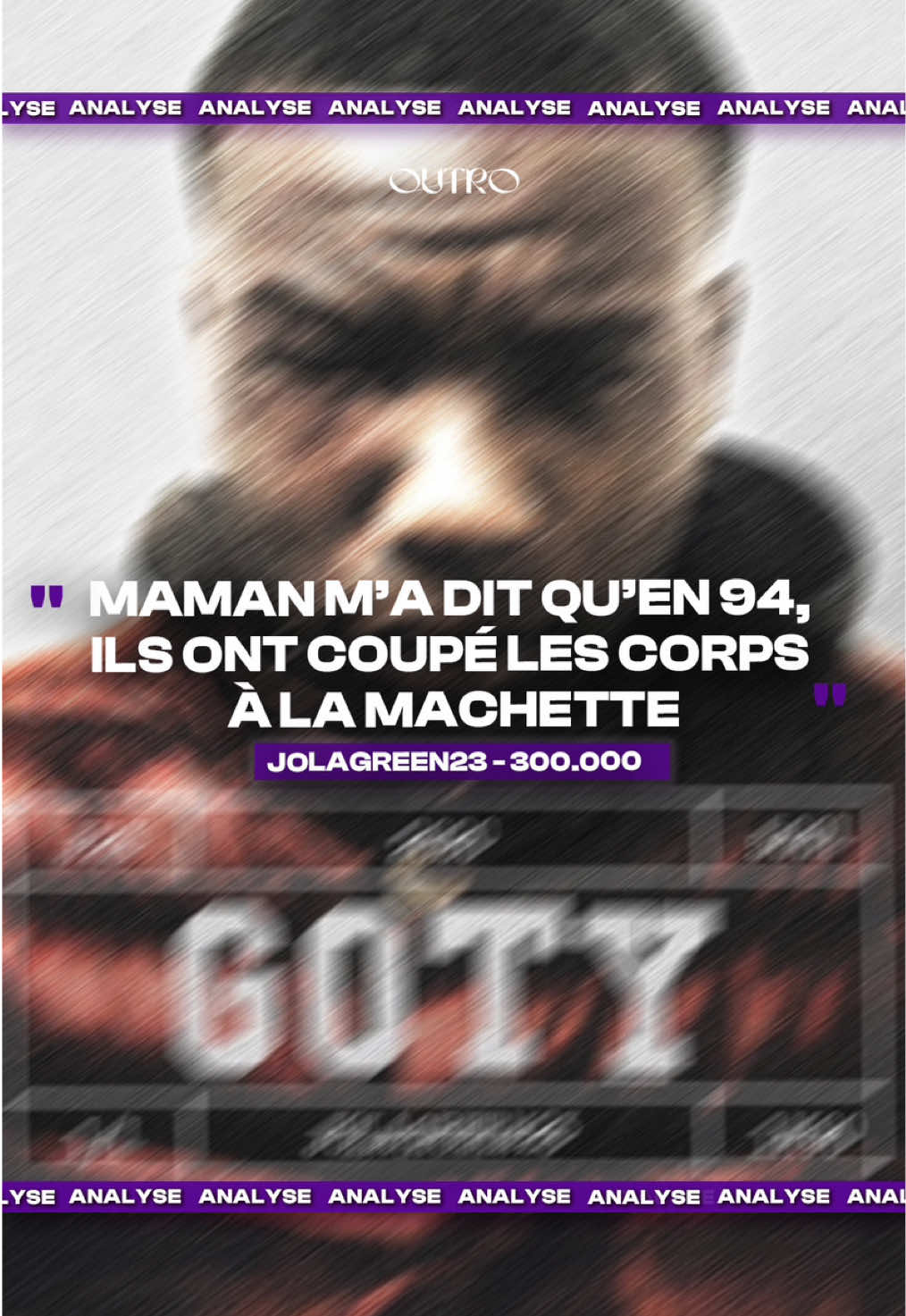 Vous avez écouté le dernier projet de Jolagreen ? Mais est-ce vous aviez compris le sens de cette phrase de @23  On t’explique cette phrase pleine d’histoire …🇷🇼 Le sujet est évoqué rapidement mais nous vous conseillons vivement de regarder des vidéos et des articles plus développées sur l’histoire du Rwanda.  #jolagreen23 #gotyedition #rwanda #tutsis #rapfrancais 