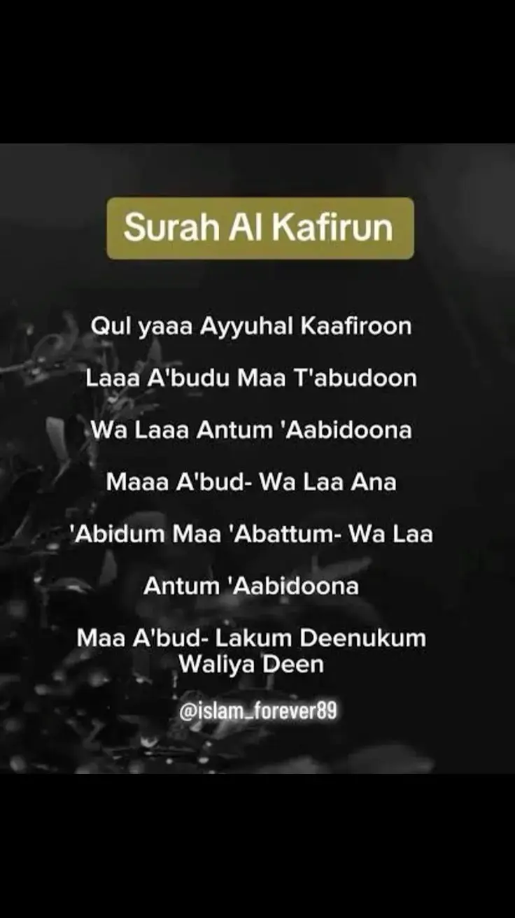 #Horlammy #Surahkafirun #IslamicTikTok #quranrecitation #islamic_video 