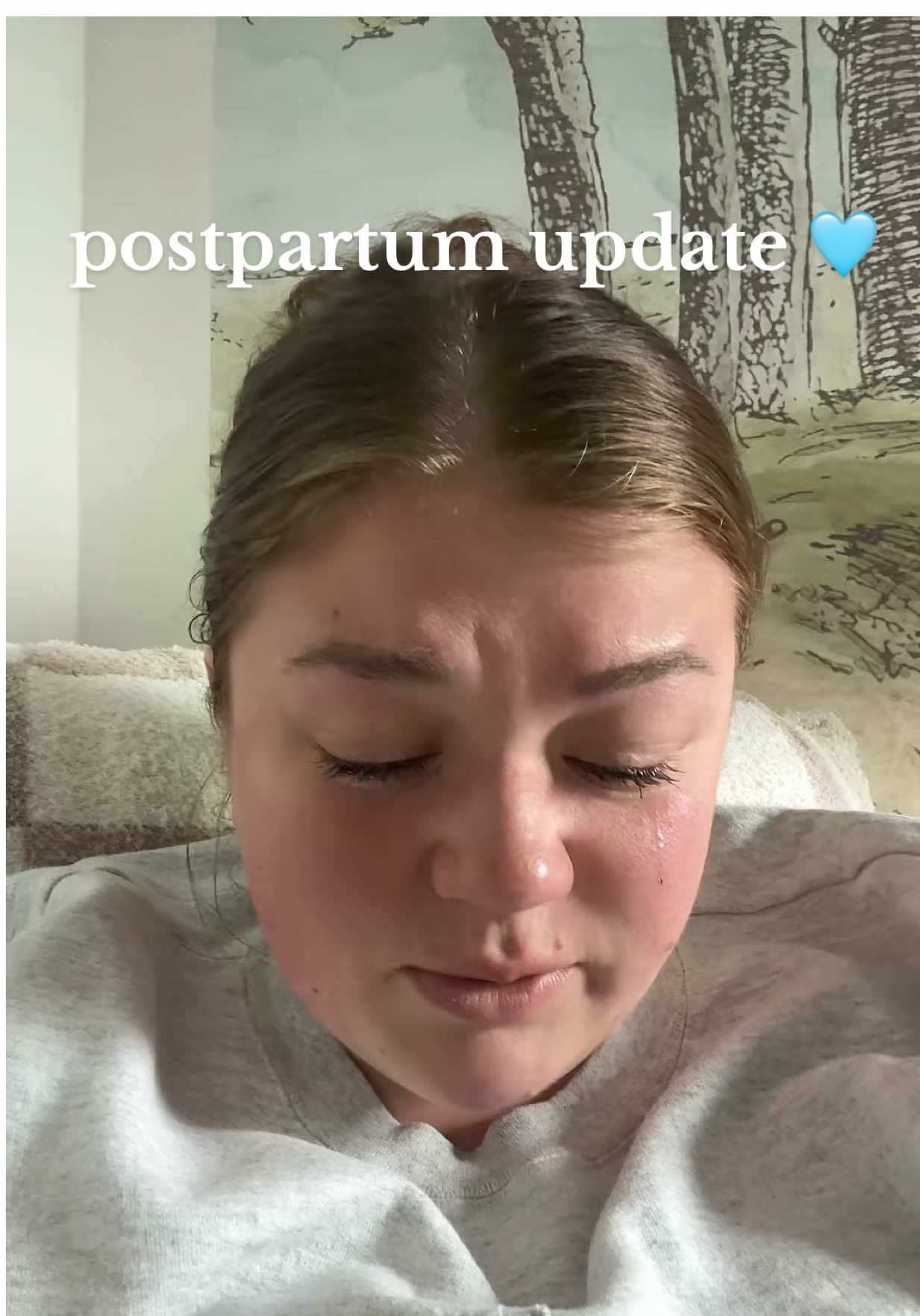 postpartum is no joke & it’s definitely been harder on me mentally than I’ve shown. I just wanted to let you know I love you and you aren’t alone if you are going through something similar. I know it will all be worth it, I know it will pass. Just is not so fun in the meantime. #postpartum #ppd #newmom #newborntrenches #firsttimemom #postpartumjourney 