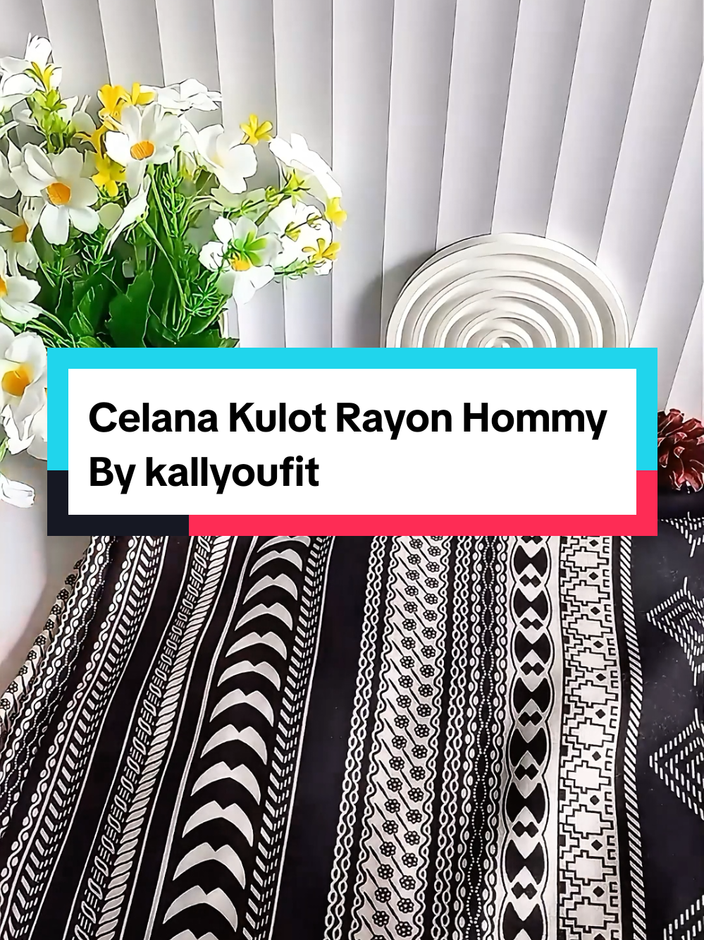 Celana kulot rayon#celanakulotrayon #celanahommy#celanakulotrayonkallyoutfit #celanawanita #viral 