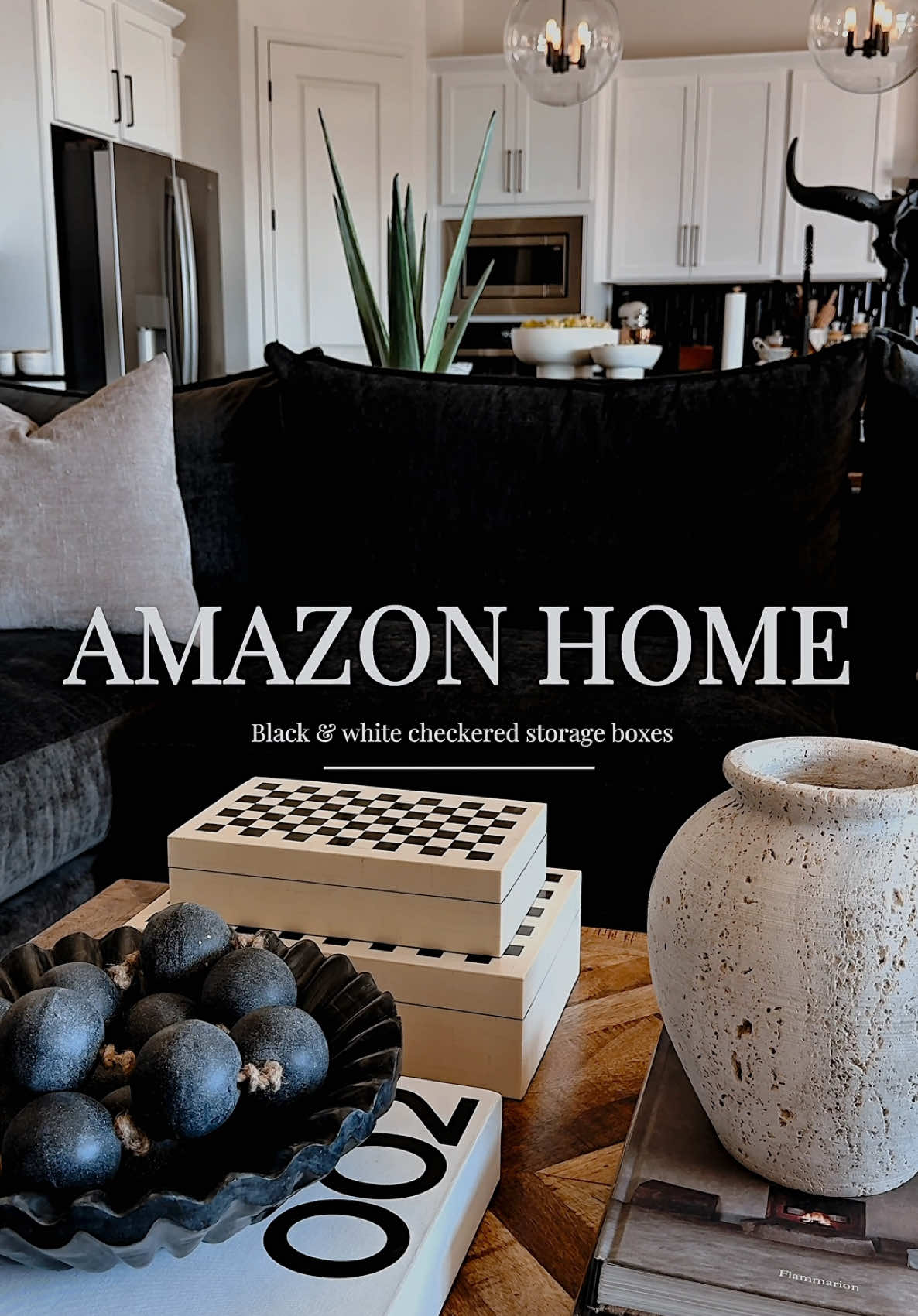 Sharing my favorite storage boxes! The perfect storage solution for your remotes. I love the simple & stackable design. These decorative boxes bring tone & texture to your coffee table! 🖤🤍🖤🤍 🔗LINK IN BIO TO SHOP!  . . #amazon #amazonhome #amazonhomedecor #coffeetablestyle #coffeetabledecor #coffeetablestyling #amazonhomefinds #storagesolutions