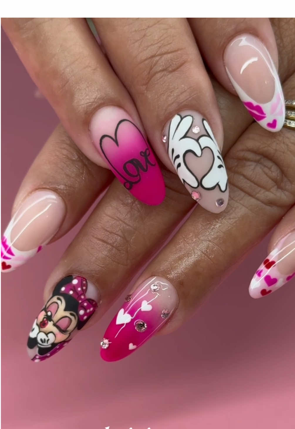 🌸✨ A day in the life with Adrianna - her clients’ nails vs. what they do for a living! 💅🏻💖  Could you guess their jobs just by their nails?! 👀 Obvi they are ALL giving boss babe energy 🌸 🎀 Drop a funny description of your job in the comments without saying what you do and let’s see if anyone can guess it! 👀  Us first 🤭 We hold hands for a living and convince people they need glitter✨🌸😂 #tickledpinque #tickledpinquecosmetics #behindthescenes #adayinthelife #nailtech #nailinspo #nailsnailsnails #nailaddict #prettyinpinque 