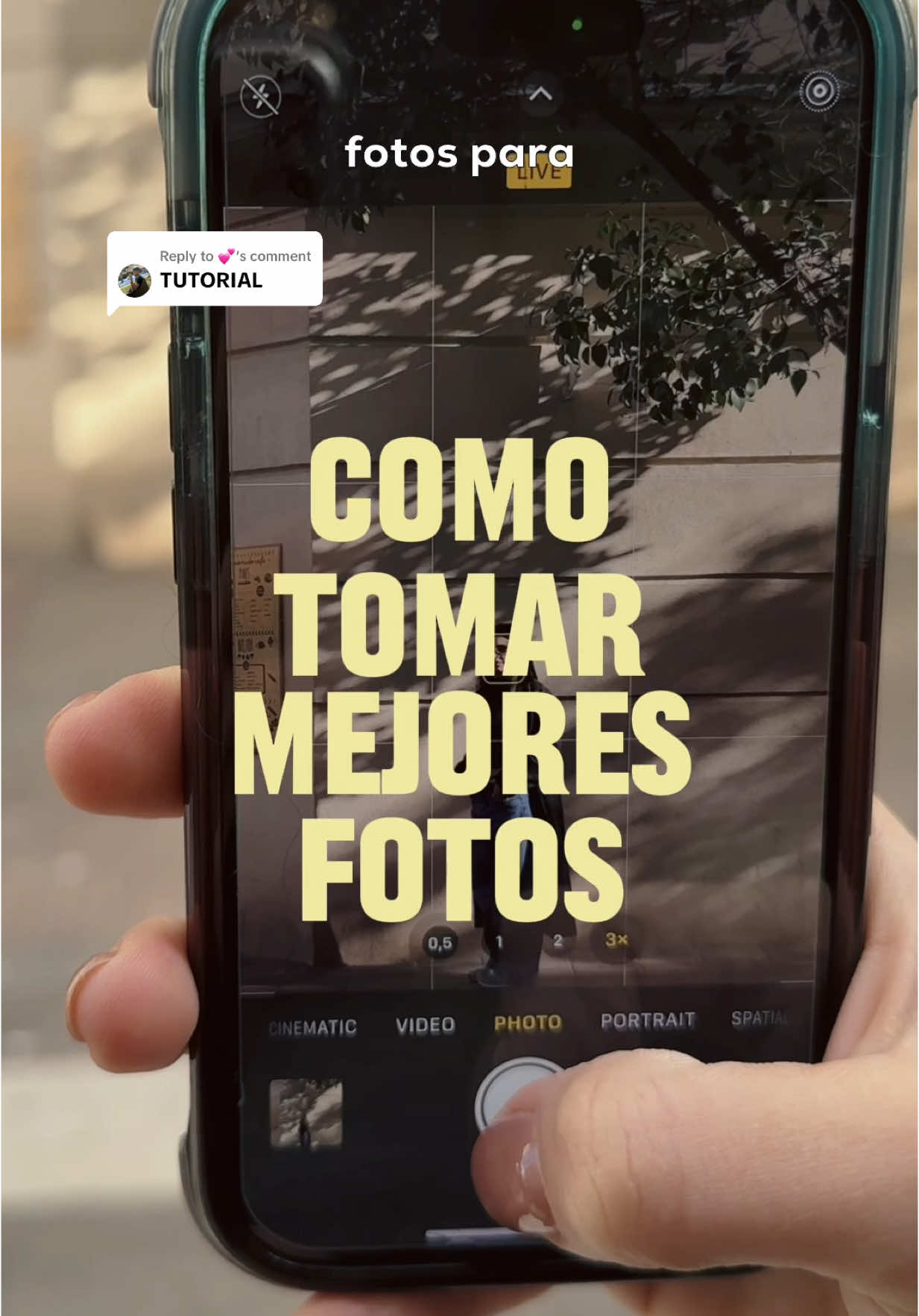 Replying to @💕 Otro tip más para empezar a tomar mejores fotos con tu celular …. La regla de tercios, un principio básico de fotografía que no te va a fallar  Ojalá te sirva ✨  #i#iphonephotography #iphone #regladetercios #tipsandtricks #tipsforgirls #fotosconiphone16 #aesthetic #tipsdefotografia #comotomarmejoresfotos #fotosconcelular 