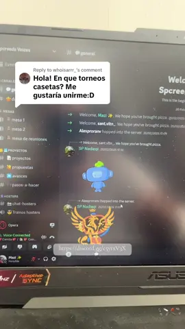 Replying to @whoisarrr_ Holis si quieres aprender a castear, ser analista o host en Spcreeds Voices te ayudan con ello OwO también hacen torneos, show matchs, entre otros eventos 😁 Yo Casteo por el momento en la liga de Supreme Oztdar Series 2 ☺️ https://discord.gg/e5yrxV3X #torneos #Valorant #contenido #gaming #comentarista #analista #caster #twitchstreamer 