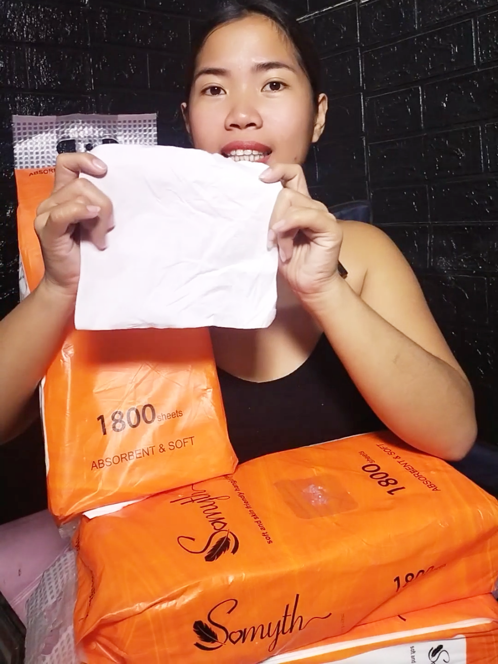 Biggest hanging Facial Tissue Buy 1 take 1 #tissue #facialtissue #buy1take1 