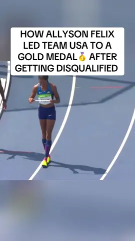 This team overcame so much adversity 🙌🇺🇸 #track #trackandfield #olympics #allysonfelix #goldmedal #rio2016 #worldrecord #4x100 #relay #baton #jamaica #usainbolt #noahlyles 