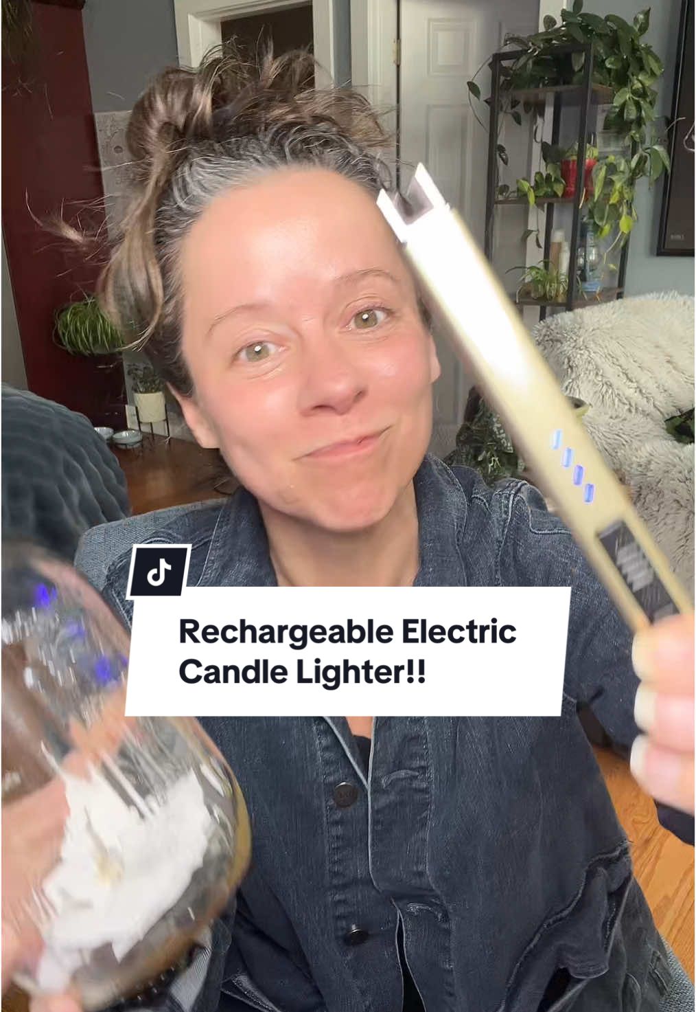 Rechargeable electric candle, lighter fire starter! #electriclighter #Candlelighter #Firestarter #TiktokShopSpringGlowUp #TiktokShopCreatorPicks #TTSLevelUp  