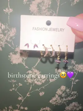 I absolutely think these are the cutest darn earrings ever!!!! #earrings ##birthstone##february ##TikTokShopSpringGlowUp 