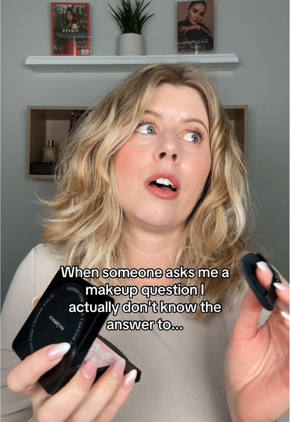 It turns out I do not, in fact, know everything 🤷🏼‍♀️ #makeupadvice #makeuptutorial