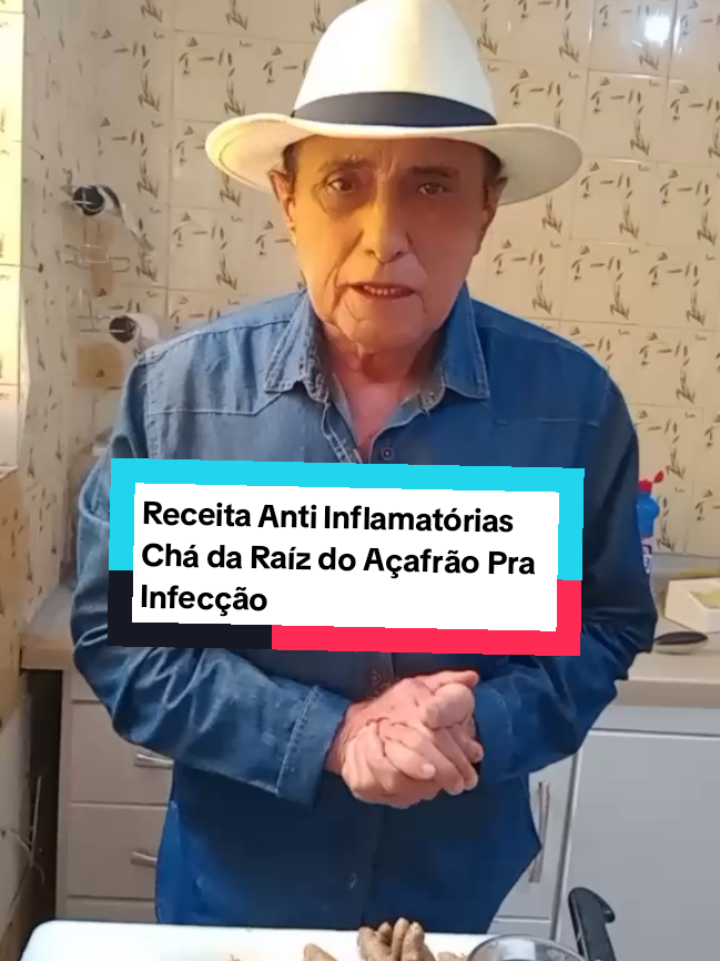 #Receita#Anti Inflamatórias Chá da Raíz do Açafrão da Terra Pra Infecção Urinária 