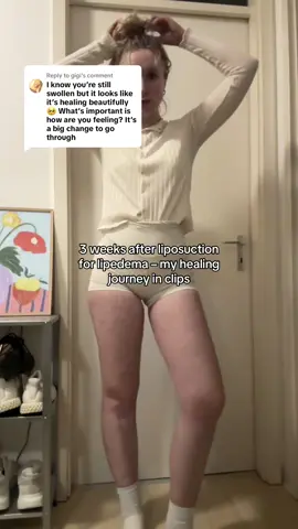 Replying to @gigi No voice. Just real moments. From day 1 to day 21 – swelling, pain, progress. This is what healing can look like.