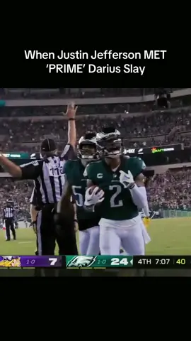WHEN JUSTIN JEFFERSON MET PHILADELPHIA EAGLES STAR CORNER BACK DARIUS SLAY #dariusslay #edit #justinjefferson #eagles #philadelphiaeagles #cornerback #widereceiver #eaglesfootball #flyeaglesfly #minnesotavikings #vikingsfootball #nfledits #nfledit #nflfootball #nflhighlights #nfltiktok 