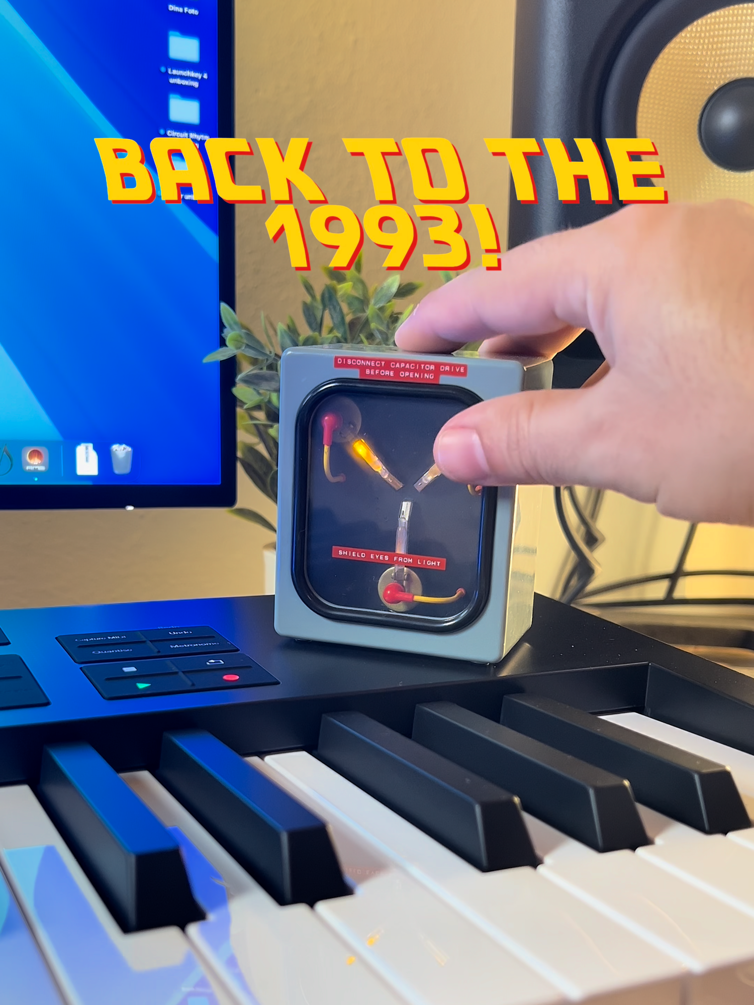 🚀 Great Scott! A ‘90s dance heavy hitter! Back to the 1993! ⚡ Synths and 1.21 gigawatts of energy! Do you remember the title? 🎶🔥  #90svibes #dancemusic #synthwave #wearenovation #midicontroller #bassstation2 #timetravell #greatscott #electronicmusic #remake #oldbutgold #producerlife #eurodance #synth #dancemusic #fyppp