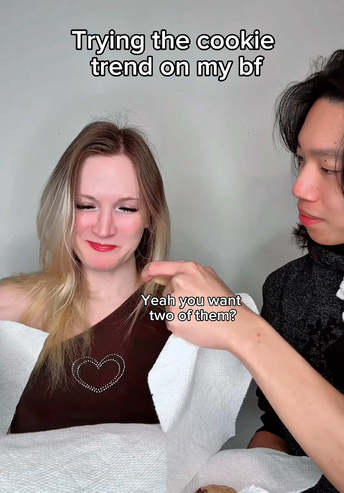 I didn’t have a baby to do this with #cookiechallenge #trend #viral #foryou #funny #pov