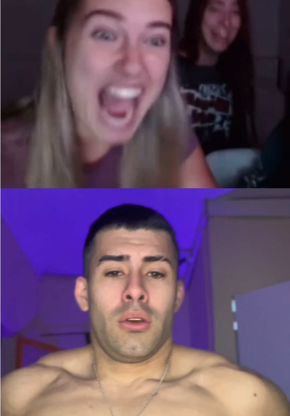 Que les pasa jaja  - - - - #nicopiriz #ometv #humor #risas #viralvideo #kick #stream #clip 