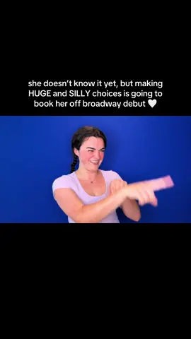this is your sign to make big choices!!!! it works!! #nycinfluencer #theatreinfluencer #musicaltheatre #theatrekid #offbroadway #strongandwrong #selftapes 
