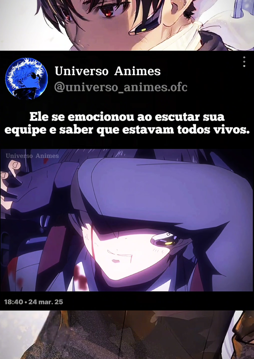 Part. 15 | Ele se emocionou ao escutar sua equipe e saber que estavam todos vivos. #anime #86eightysix #animescene #sadmoment 