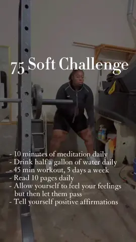 Been wanting to try this for awhile now. Modified it a bit. Let’s see how this goes #CapCut #fyp #75softchallenge #kandidlykaya #Fitness #GymTok #MomsofTikTok #blackwomenoftiktok #blackgirlsworkout 
