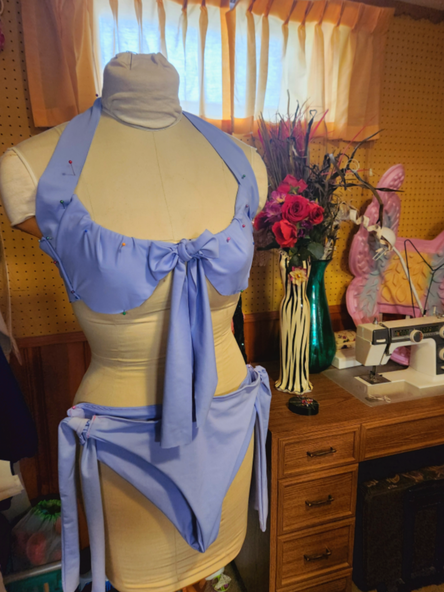 🩷👙🔮🪡✨️ #sewing #art #styleinspo #design #feminine #fashiontiktok #designer #fashion #fypシ #fyp  #swimwear #faerie #fairy 