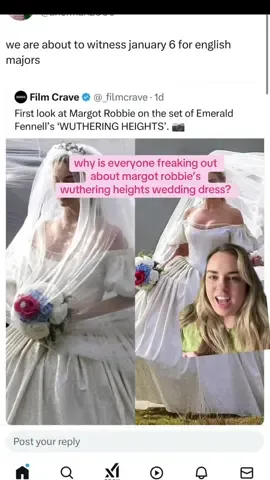 I’m curious if emerald fennell is changing the time period… cuz the Georgian ain’t Georgianing #victorianera #victorian #victoriantok #historytok #margotrobbie #jacobelordi #emeraldfennell #wutheringheights #romanticera #gothicromance 