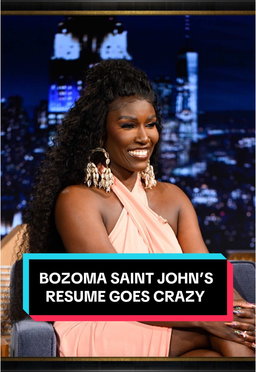 @Bozoma Saint John’s resume goes crazy! #FallonTonight #TonightShow #BozomaSaintJohn #RHOBH #JimmyFallon 