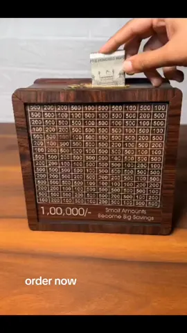money saving box  #order #explorepage #smallbusines #views #explore #tiktok 