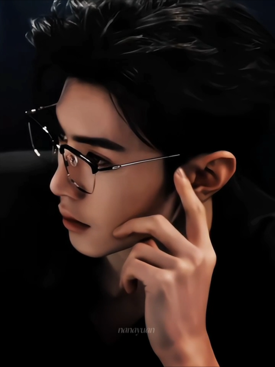 lemah bgt liat zheyuan pke kacamata🫠 #chenzheyuan #chenzheyuan陈哲远 #actorchinese #fyp 