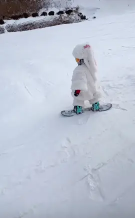 Cutest little snowboarder ever! #bunnysuit #snowboarding #cutenaby #cutetoddler #cute #aww #adorable