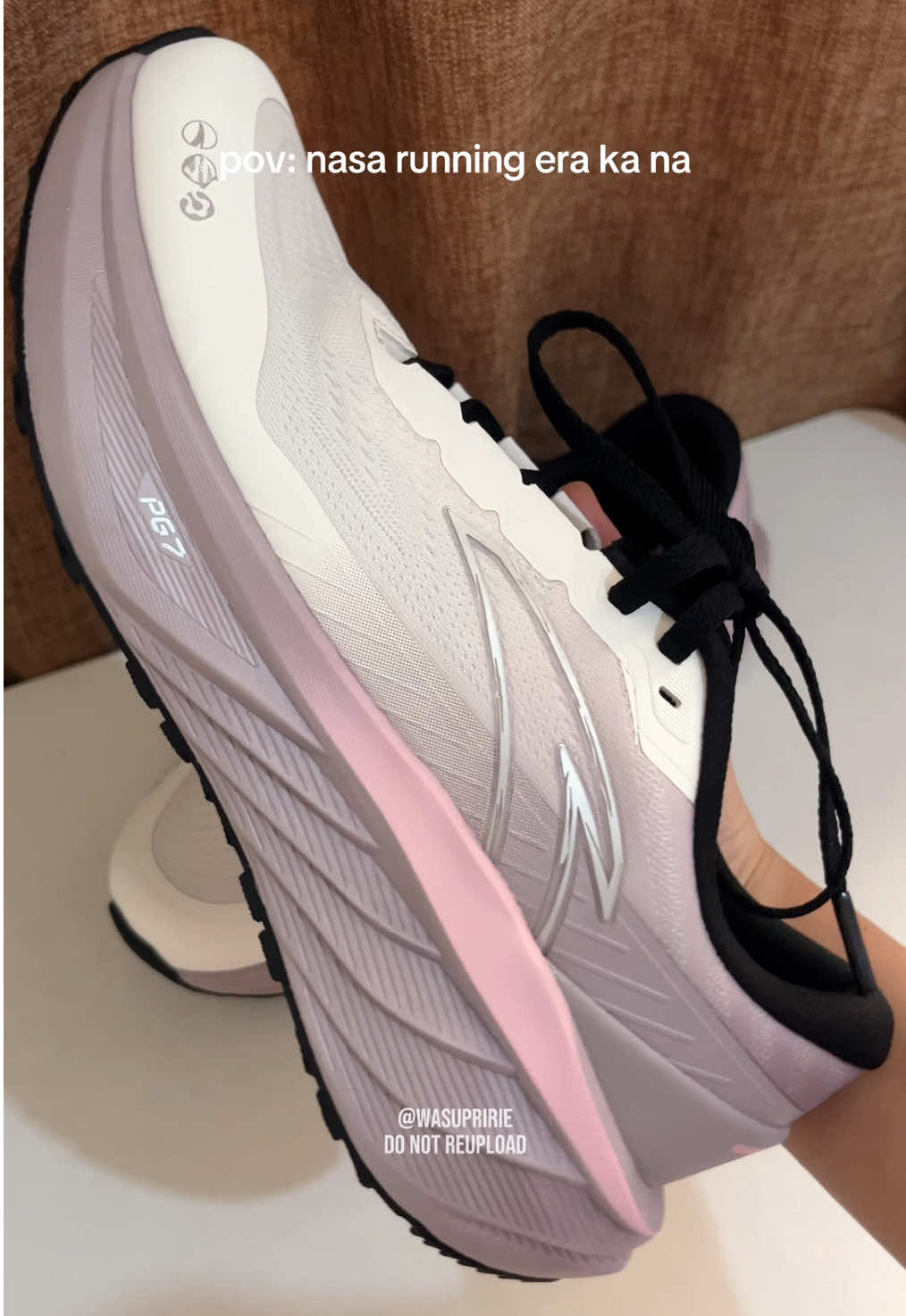 Start na ang running era kahit ako sisipagin kapag ganto kaganda ang shoes e  #anta #antapg7 #runningera #Running #runningshoes 