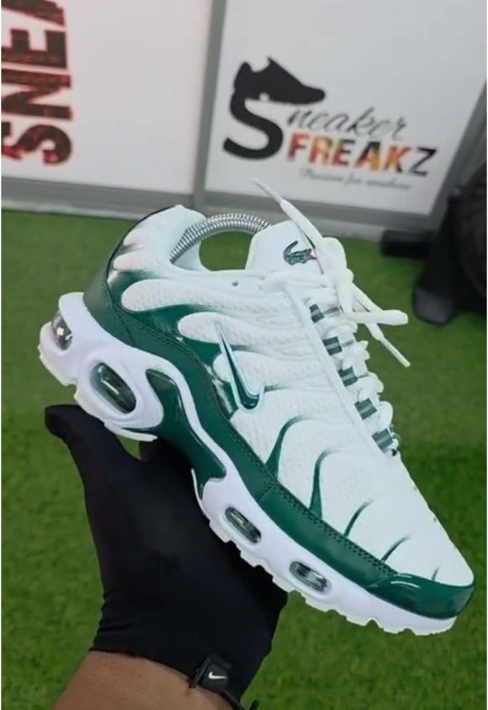 SNEAKER FREAKZ 👟  PASSION FOR SNEAKERZ  GQ📍DELIVER NATIONWIDE🚚 WHATSAPP:076 999 9514 Airmax Tn plus X lacoste  Size 3 to 9 R1200   #sneakerfreakzza #fyp #explore #foryoupagee 
