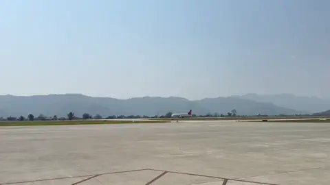 The second Regular Weekly Commercial Chartered Flight between Chengdu and Pokhara landed at PIA with 116 passengers , and took off from PIA with 124 passengers to Chengdu today! #Pokhara #PokharaInternationalAirport #ChinaNepal70Years #SichuanAirlines #VisitNepal2025 #PokharaRegularInternationalFlights #fyp