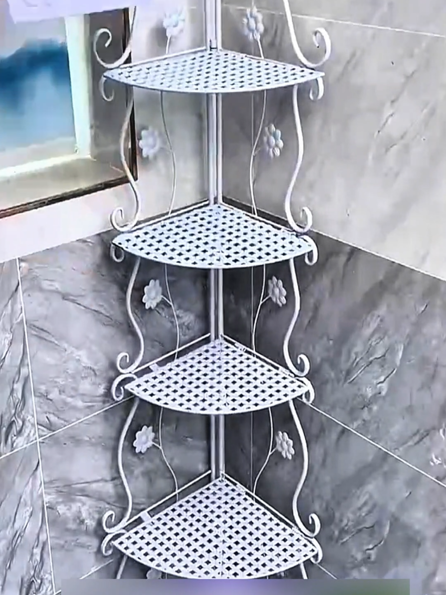 Kệ góc nhà tắm hoa văn đẹp #kegoc #kegocnhatam #kenhatam 